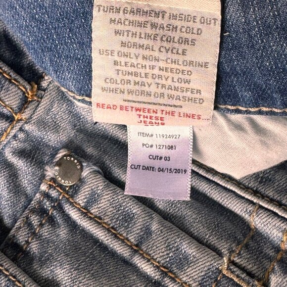 Torrid Womens Slim Boot Montecito Jeans Size 20 Medium Wash Denim Stretch Fit - Picture 5 of 15